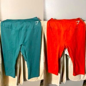 gymshark biker pant duo